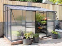 Vitavia Skleník Ida 5200 HKP 4 mm, čierny, 262 x 201 x 222 cm