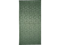 Záves Dark Wonder 245 cm x 140 cm tmavozelený s motívom listov, 2 ks