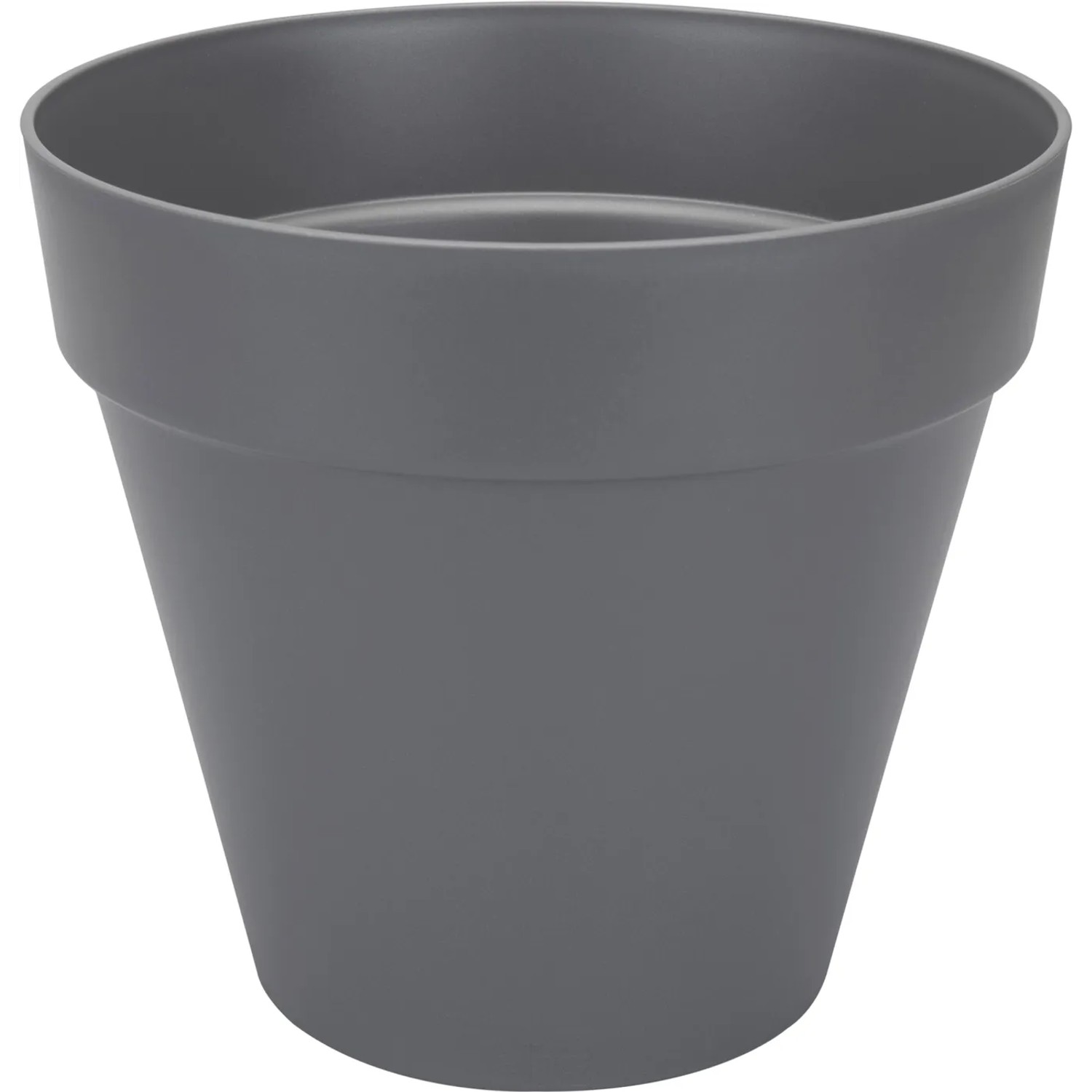 E-shop elho Kvetináč Loft Urban Round s kolieskami antracitový pr. 58 x 54 cm