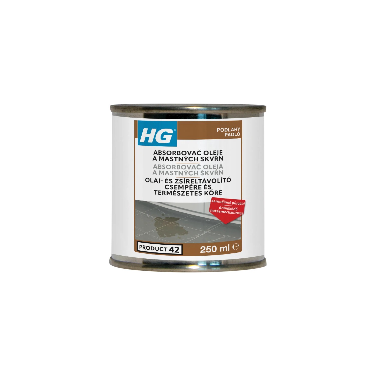 E-shop HG Absorbovač oleja a mastných škvŕn 250 ml