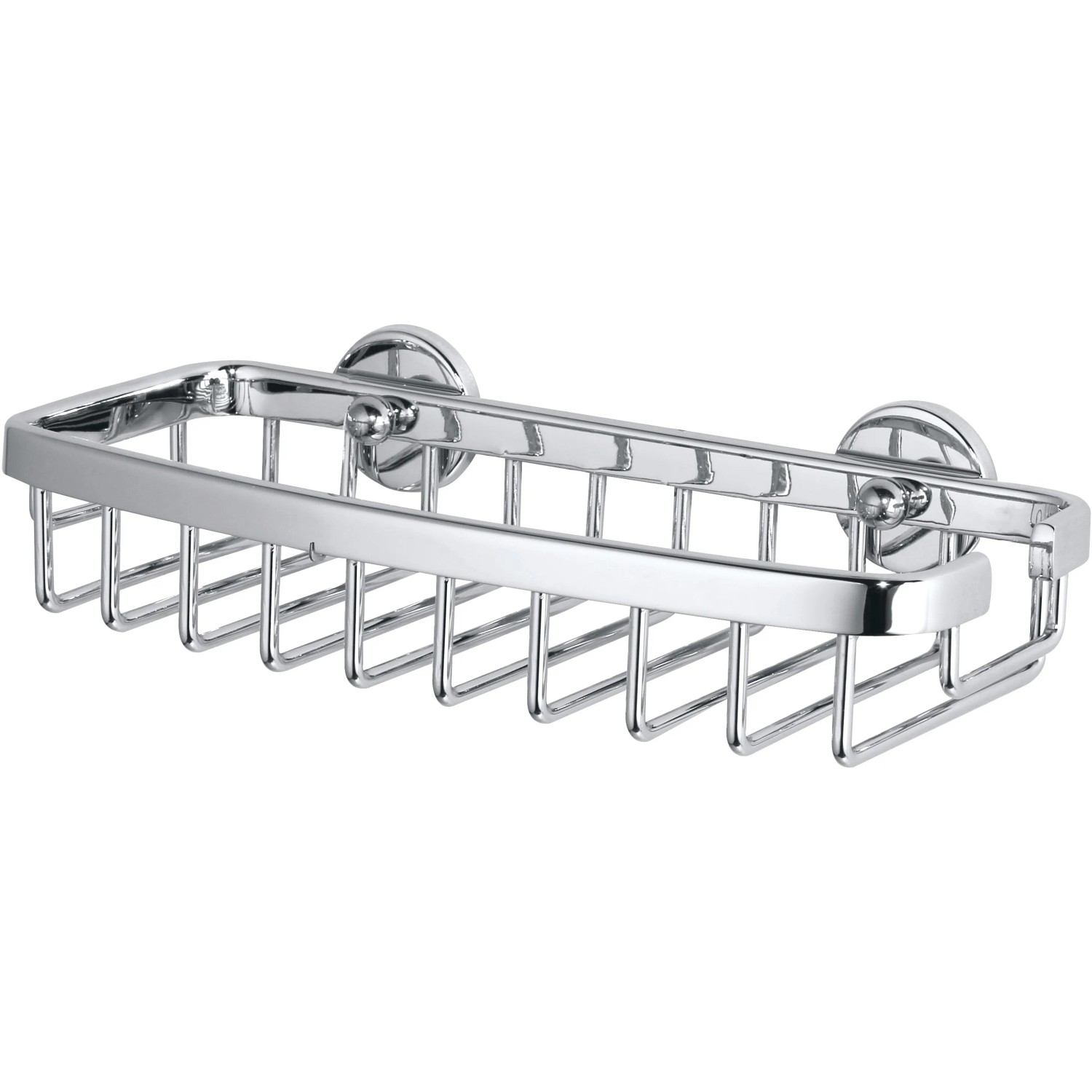 E-shop tesa Košík do sprchy Aluxx malý, chróm, 50 x 220 x 102 mm