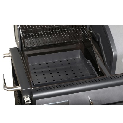 OBI Kombinácia plynového grilu a grilu na drevené uhlie Hudsonville 2 horáky