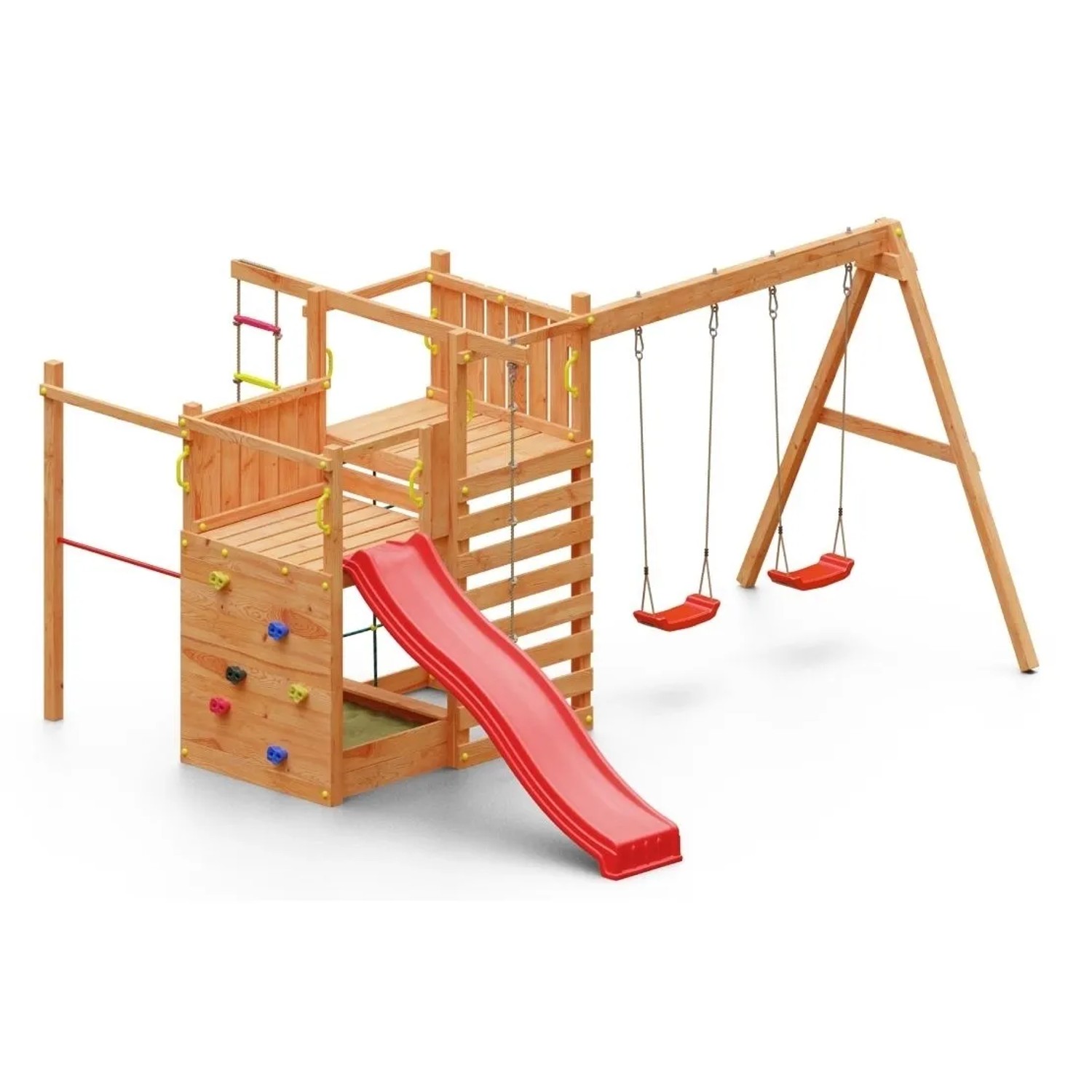 E-shop MARIMEX Ihrisko detské Play 021 + červená šmykľavka