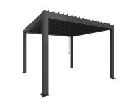 Biohort Pergola 3,5 x 3,5 tmavo sivá 367,5 x 367,5 cm