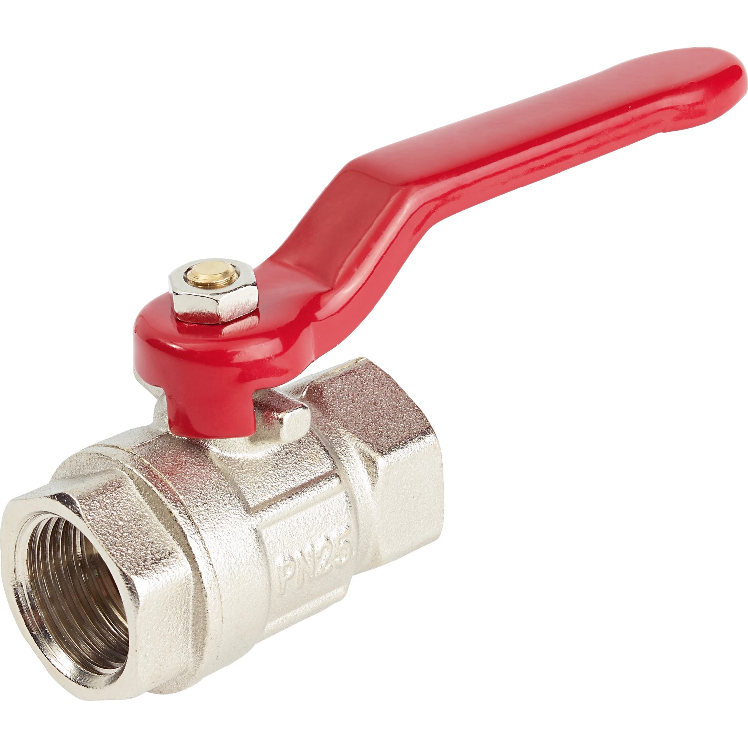 E-shop Guľový kohút 38,9 mm (Rp 1 1/4) vnút. závit matne pochromovaný