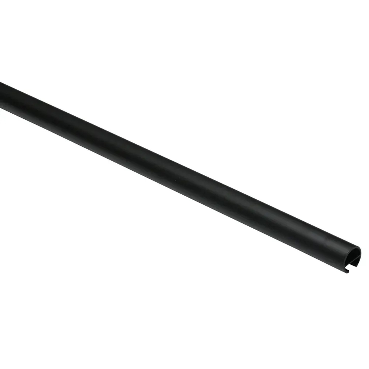 E-shop Gardinia Záclonová tyč Memphis čierna mätná pr. 16 x 1600 mm