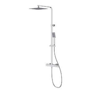 Cersanit Posuvný sprch. stĺp CITY SQUARE s termost. batériou, chróm, 83,5-130cm