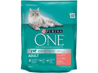 Purina One Granule pre mačky Adult bohaté na lososa a celozrnné obilniny 800 g