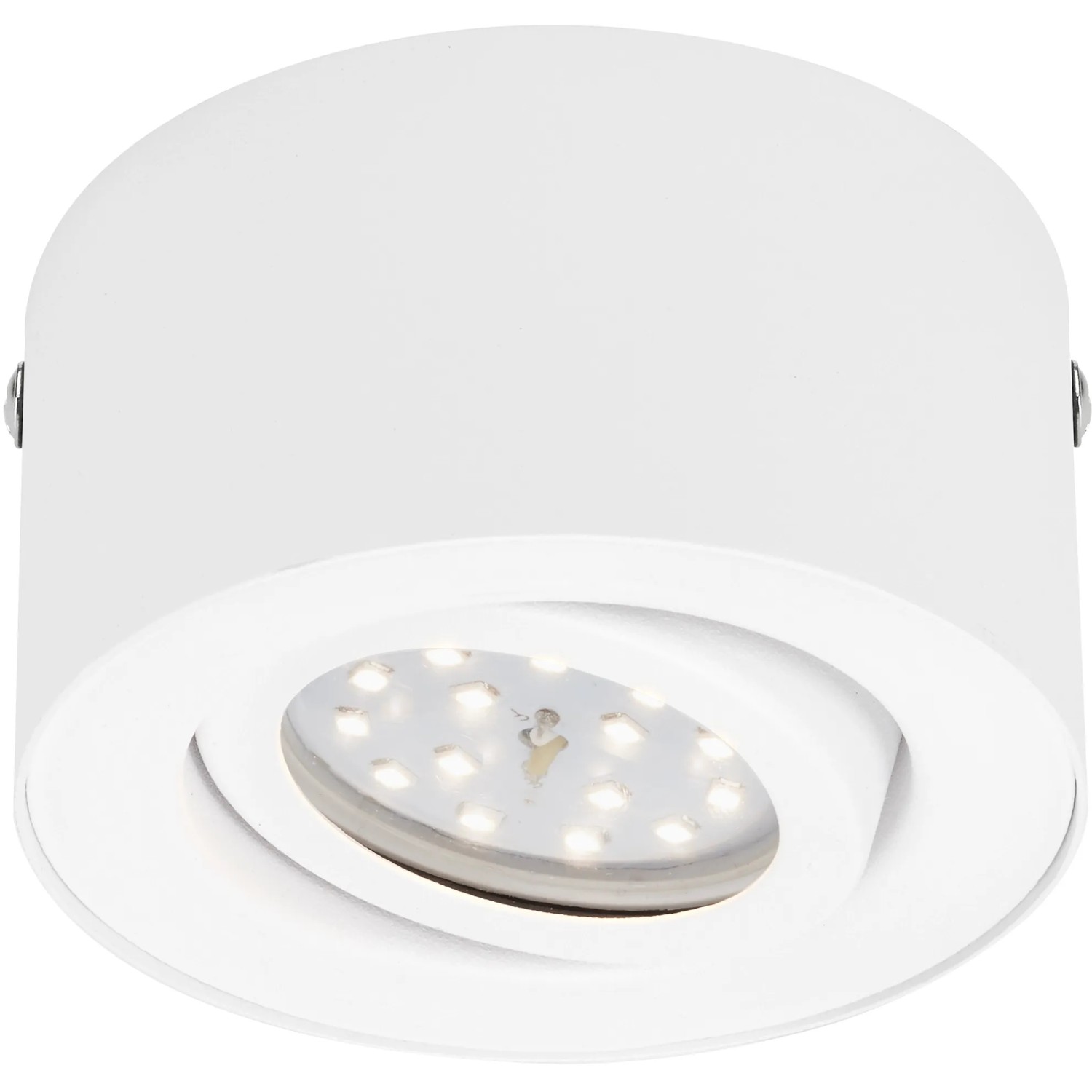 E-shop Briloner Stropné LED svietidlo Tube biele okrúhle