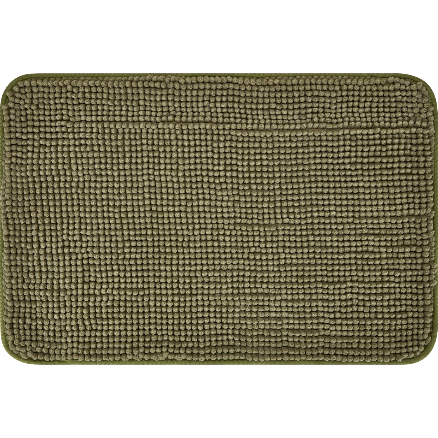 E-shop baliv Kúpeľňová predložka z polyesteru, machová zelená, 40 x 60 cm