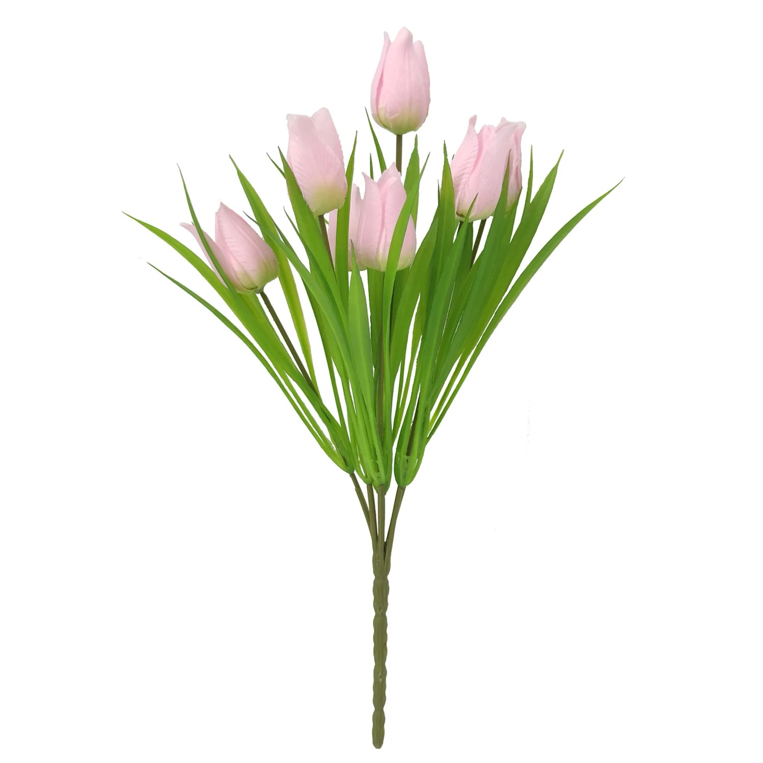 E-shop Boltze Umelá rastlina kytica tulipánov svetlo ružová 6 x 10 x 30 cm