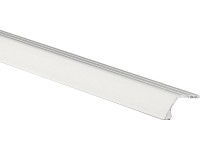Arcansas Samolepiaci ukončovací profil PIEDAL alu strieborný elox 8 x 29 x 900mm