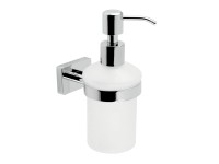 Novaservis Nástenný dávkovač mydla Ferro Greta, chróm / sklo, 150 ml