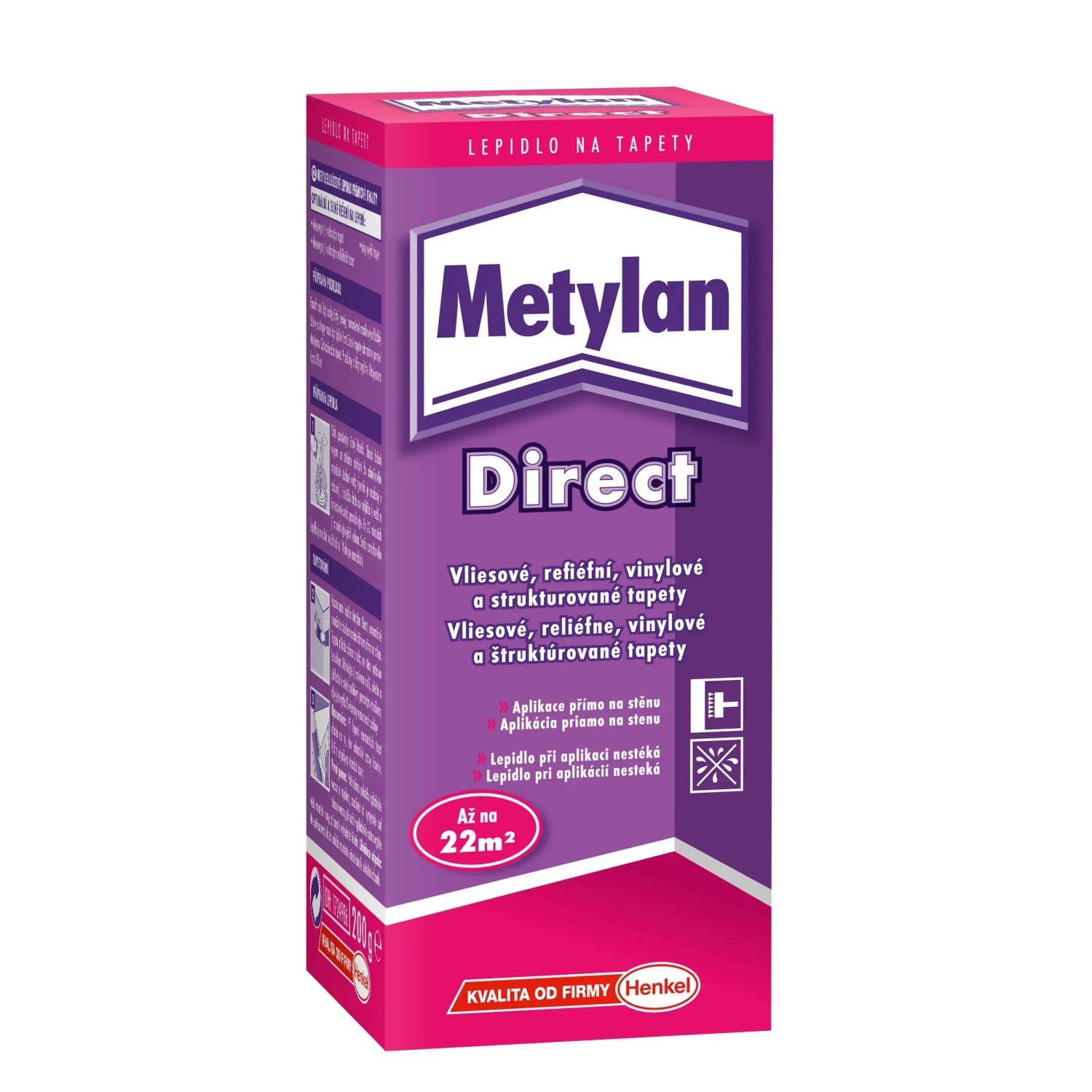 E-shop Metylan Lepidlo na tapety Direct 200 g