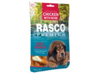 Rasco Premium Maškrta pre psov Kosti obalené kuracím mäsom 80 g Rasco Premium Maškrta pre psov Kosti obalené kuracím mäsom 80 g