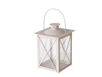 Boltze Home Lampáš Farol béžová 21 x 14 x 14 cm, 1 ks