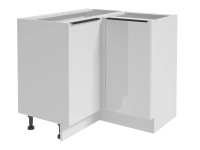 Deftrans Spodná kuchynská skrinka Belluno 2D, biela, 90 x 84 x 90 cm