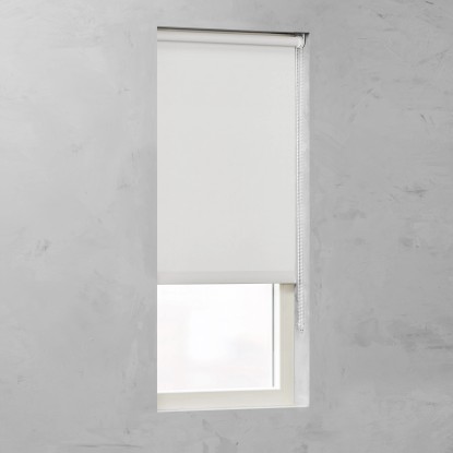 Cocoon Roleta biela pr. 25 mm, 80 x 190 cm