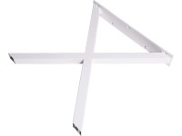 Stolová podnož tvar X biela 700 mm x 710 mm Stolová podnož tvar X biela 700 mm x 710 mm