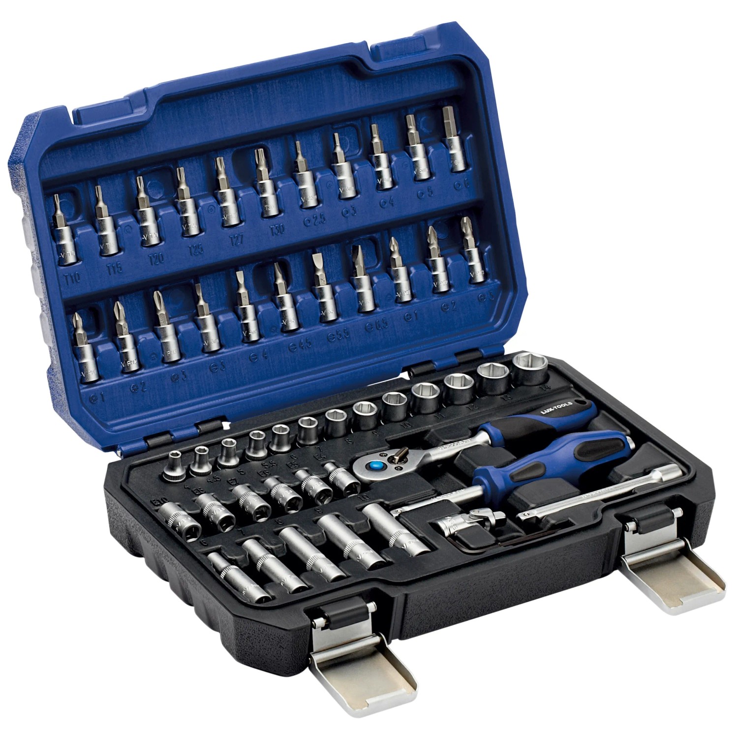 E-shop LUX-TOOLS Kazeta nástrčkových kľúčov Comfort, 53dielna