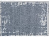 Astra Rohožka na čistenie obuvi Miabella 50 cm x 70 cm jednofarebná bordúra sivá
