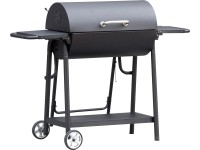 OBI Gril na drevené uhlie Banff čierny