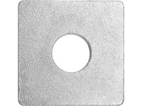 LUX-TOOLS Karosárska podložka hranatá pozinkovaná pr. 13,5/40 x 40 mm - na váhu