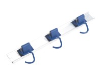 LUX Lišta na náradie 50 cm s 3 držiakmi