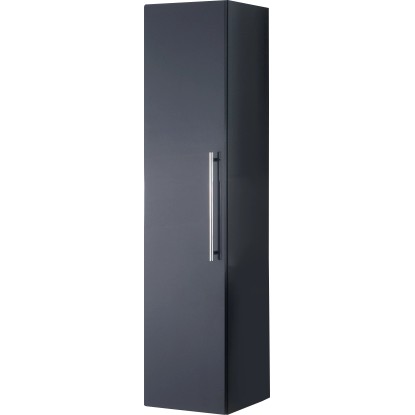Sanotechnik Vysoká kúpeľňová skrinka Fiora antracitová 35 x 35 x 150 cm