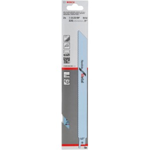 Pílový list do chvostovej píly Bosch Pro S 1122 BF, 2 kusy, na kov, flexibilné prevedenie.
