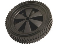 OBI Ľahké koleso s plastovým ráfikom, priečny vzor, pr. 150 mm, 25 kg, čierne