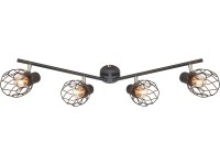 Bodové svietidlo FISOLA, 4-bodové, 15 x 72 x 9 cm