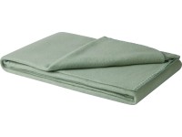 Fleecová deka Uni, zelená, 130 x 160 cm