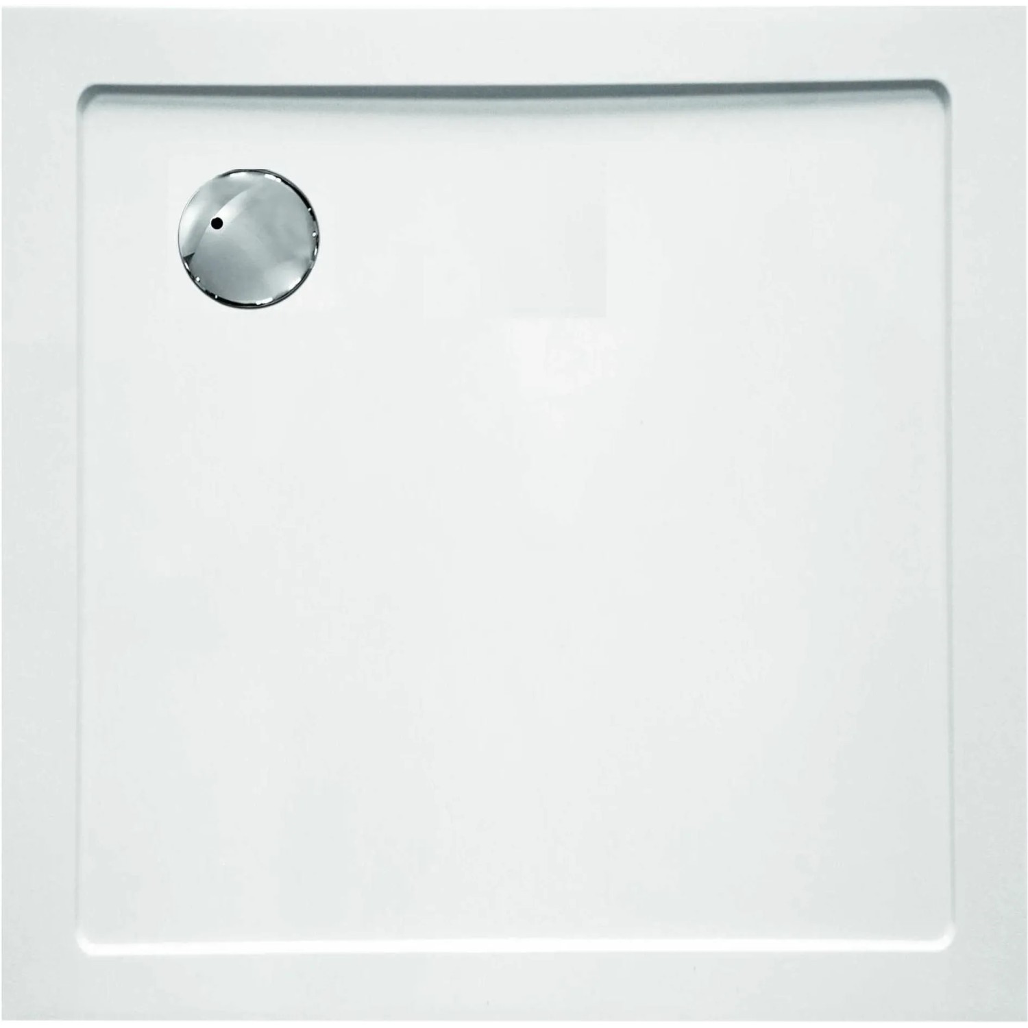 E-shop Sanotechnik Rohová sprchová vanička SMC SC9090S, štvorec, 90 x 90 x 3,5 cm