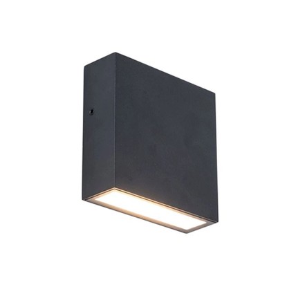 LUTEC LED nást. svietidlo GEMINI FX čierne mat. 9,5W 750lm 3000K IP54 38x110x110