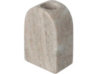 Koopman Mramorový svietnik pieskový 6 x 4 x 8,5 cm
