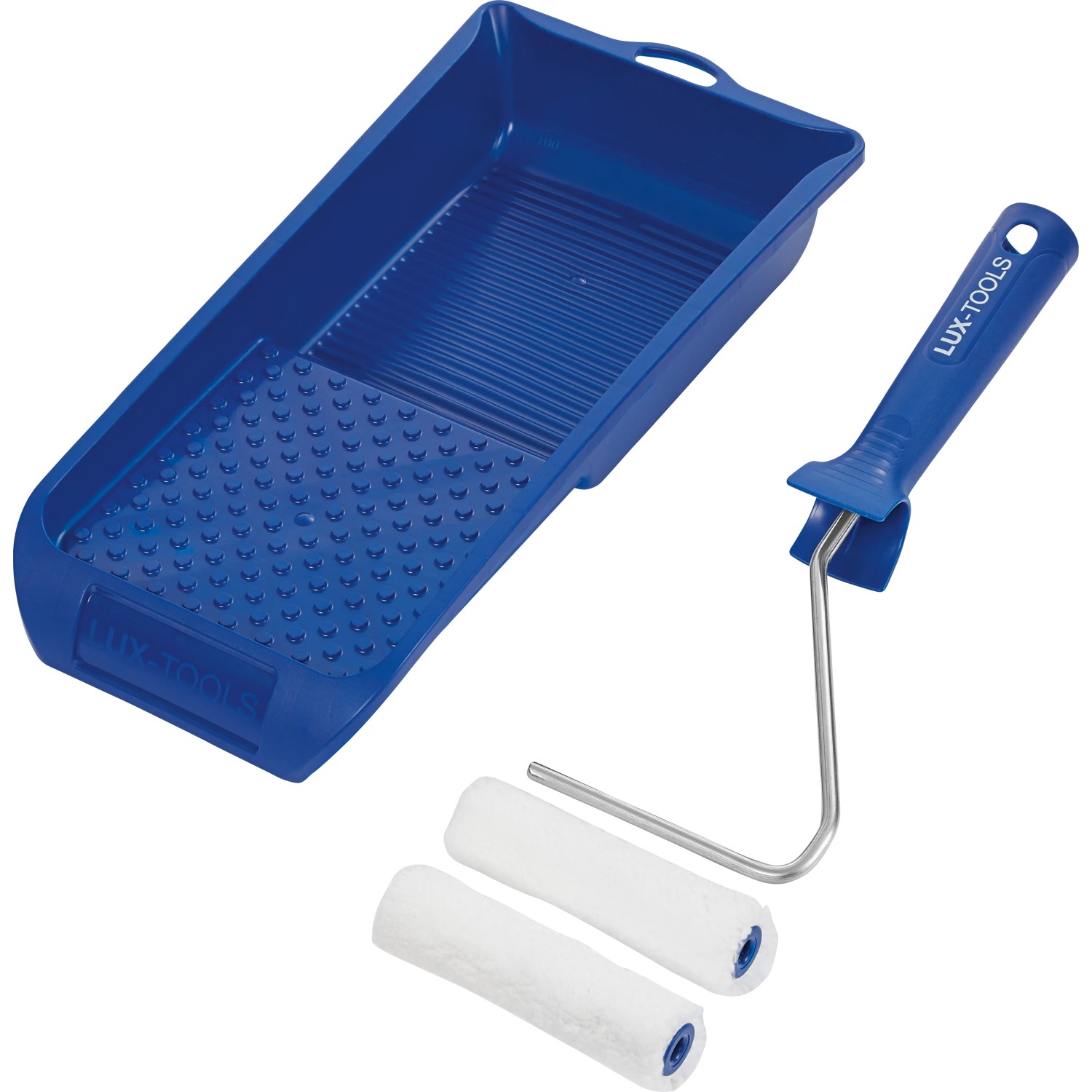 E-shop LUX-TOOLS Lazúrovacia súprava na rôzne povrchy - 2 x valček 10 cm, vanička 15 x