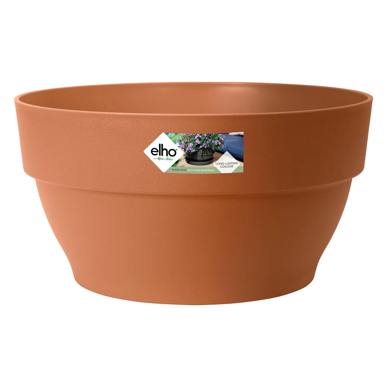 E-shop Elho Kvetináč Vibia Campana Bowl, terakotová, pr. 34 x 17 cm