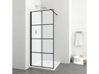 Sanotechnik Sprchová zástena ELITE BLACK čierna, 98-100 x 195 cm