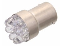 COMPASS Žiarovka 9LED 12V Ba15s biela úzka