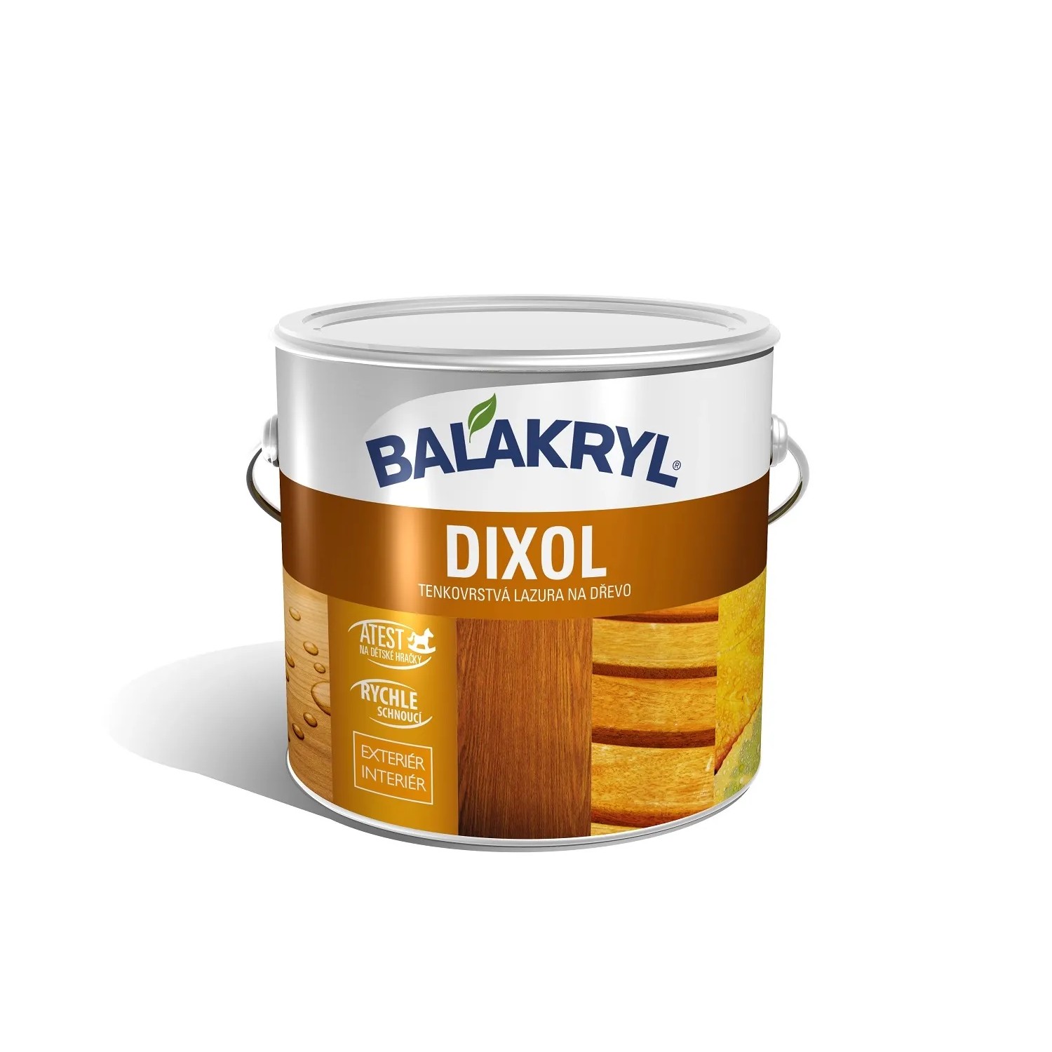 E-shop BALAKRYL Tenkovrstvová lazúra na driev Dixol dub 2,5 kg