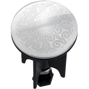 Wenko umývadlová zátka Pluggy Mod. Mandala s mandalovým vzorom.