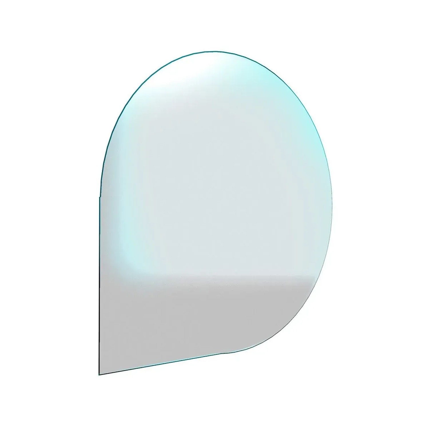 E-shop HS Flamingo Sklo pod kachle kvapka, 1100 x 1100 x 6 mm