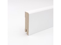 Soklová lišta White&Black Cubica biela, 70 x 18 x 2400 mm