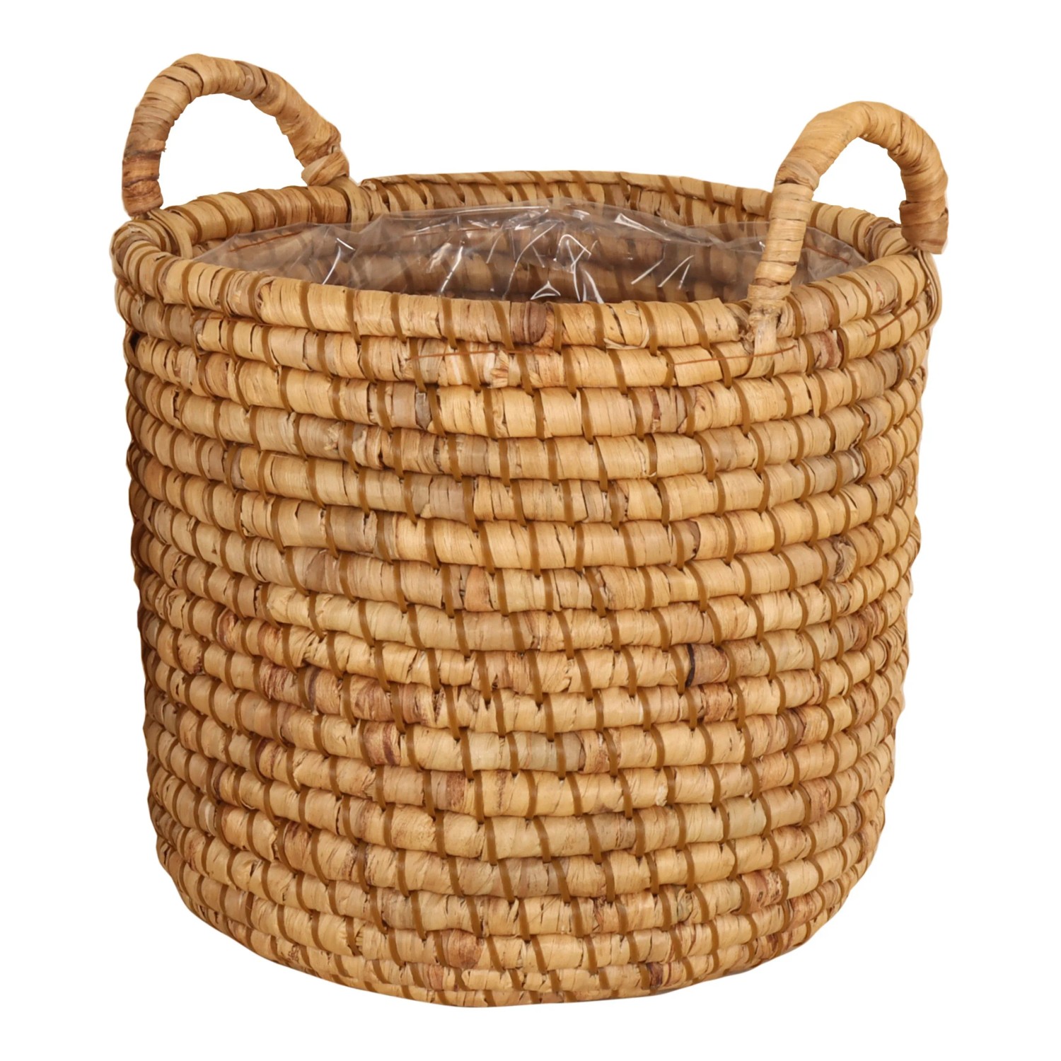E-shop Kôš s priehlbinami na uchopenie prírodná, pr. 36 x 35 cm