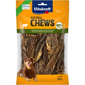 Vitakraft psie kosti a žuvacie kosti Natural hovädzie držky, 200g balenie.