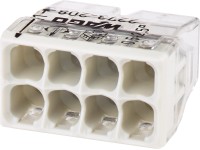WAGO Inštalačná svorka 2273 PUSH WIRE 8 plných vodičov, max. 2,5 mm2, 10 ks
