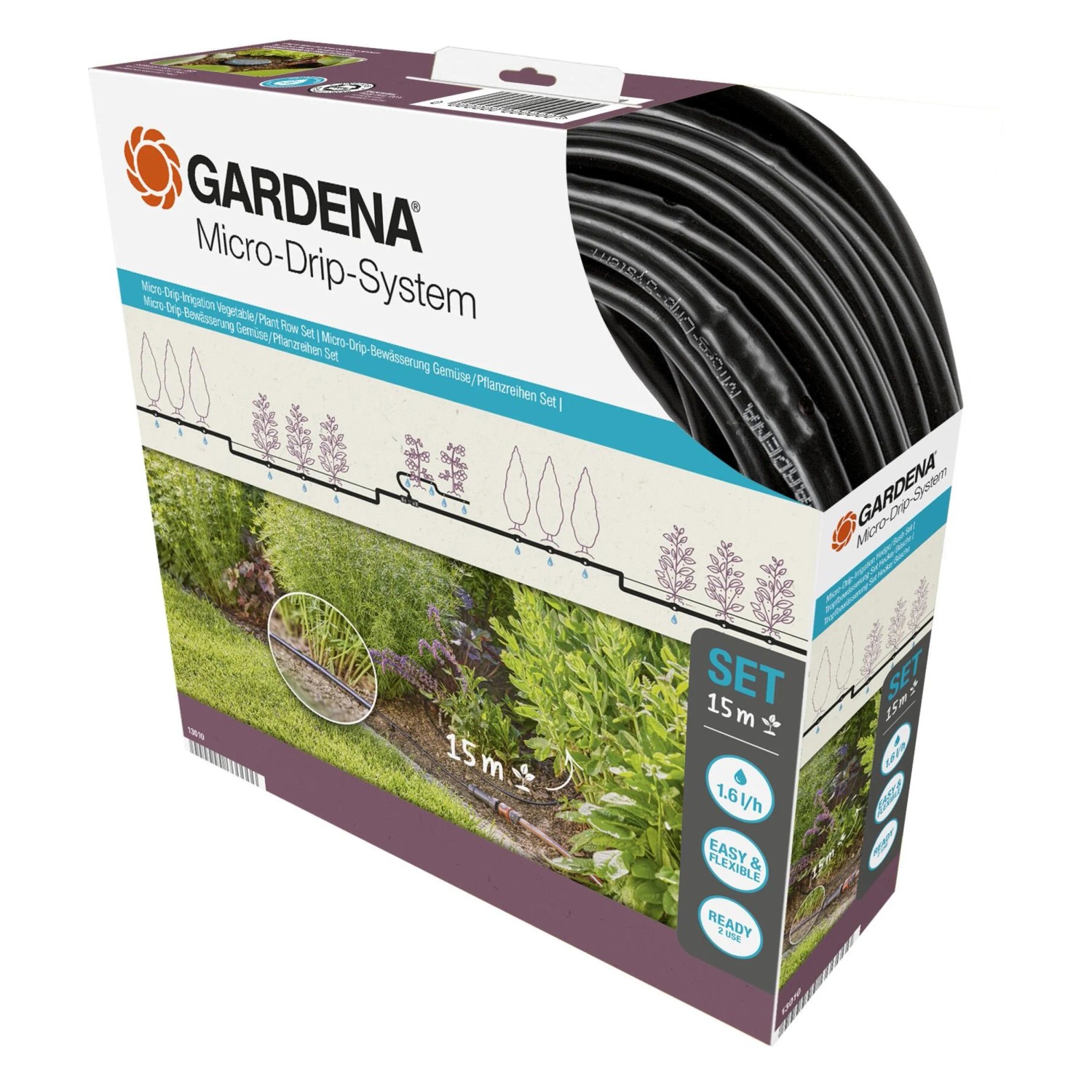 E-shop GARDENA MDS Základná súprava pre rastliny v riadkoch S