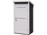 Weka Drevený záhradný domček 367, antracitová, 102 x 95 cm