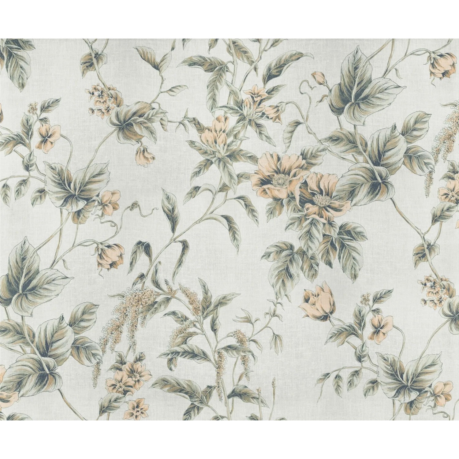 E-shop Komar Vliesová fototapeta Peachy Flora 250 x 300 cm